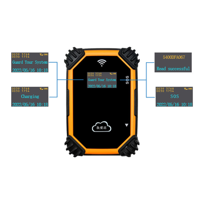 Management Guard Tour Patrol System GSM GPRS Real Time Guard Patrol Free Cloud Software