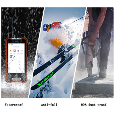 IP68 TFT Touch Screen Security Patrol Wand System 2G 3G 4G Walkie Talkie   Wand