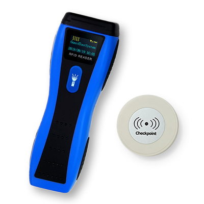 Wireless Security Guard Monitoring System Time Tracking RFID 125kHz Lithium Battery